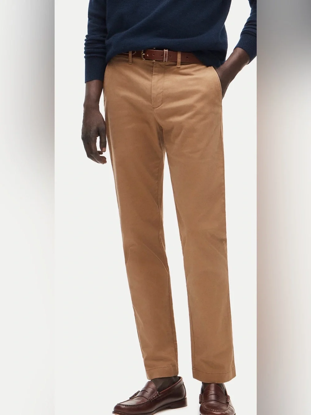 J.Crew 770 Straight Fit Chino Pants Mens 36x30 Khaki Stretch